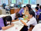กิจกรรมศิลปะการวาดพัดจีน ชั้นมัธยมศึกษาปีที่ 4 Image 5